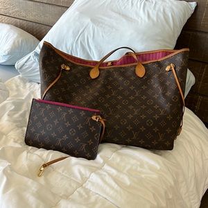 Authentic Louis Vuitton never full GM